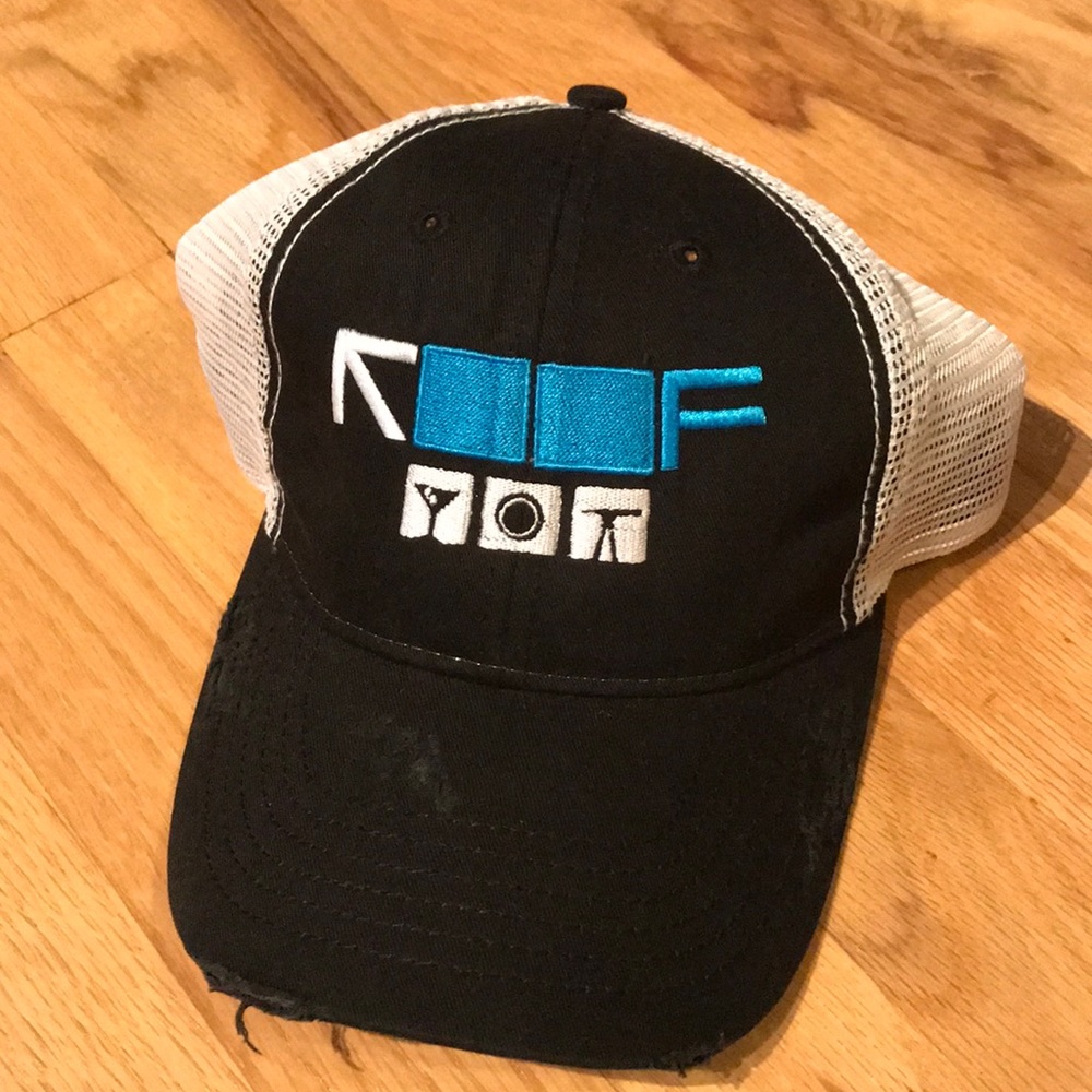 ROOF at the Wit trucker cap.